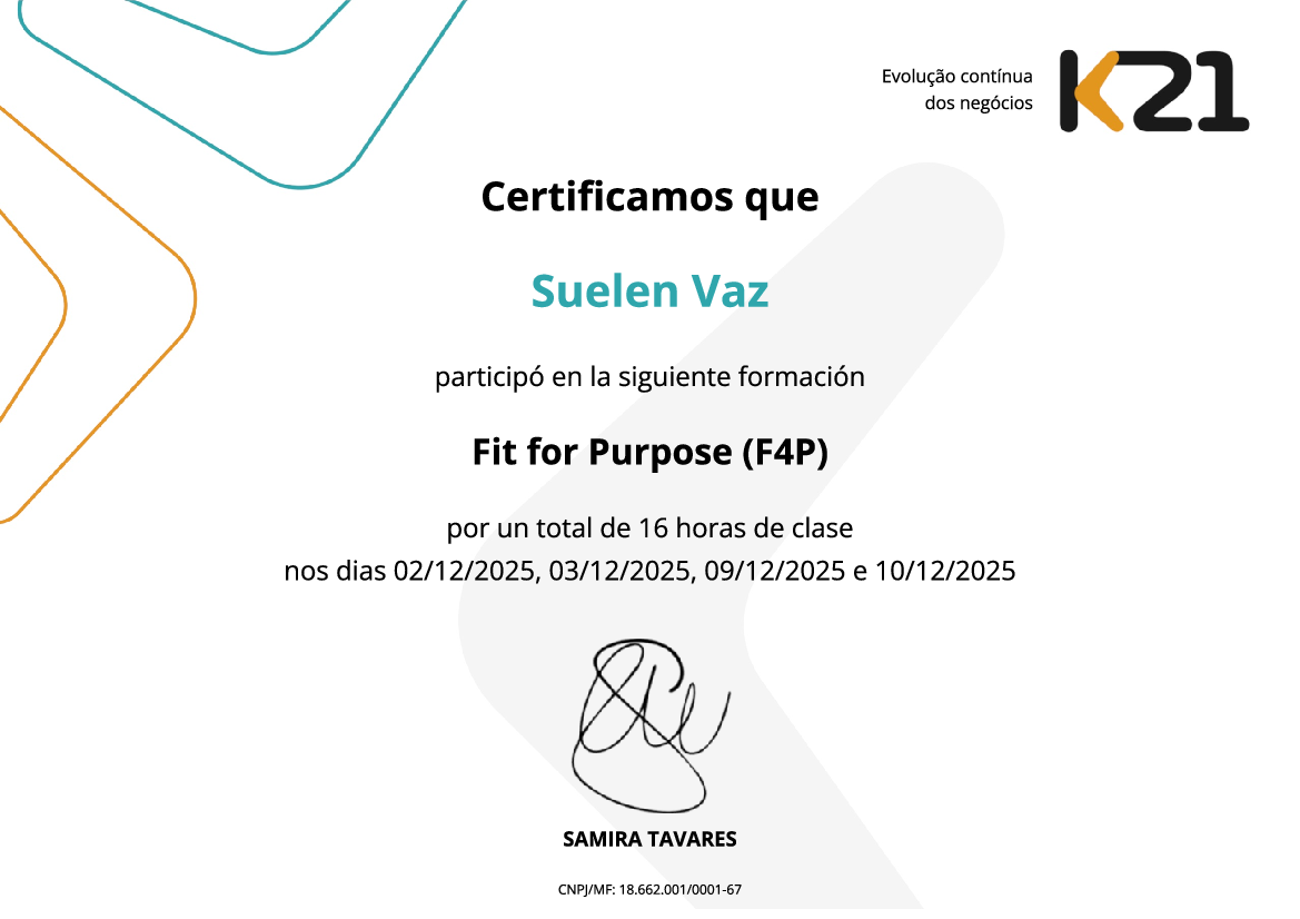 Certificado K21